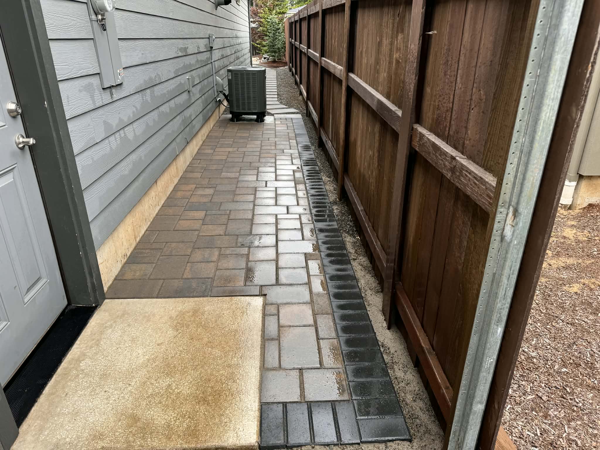 Paver walkway in Camas, WA