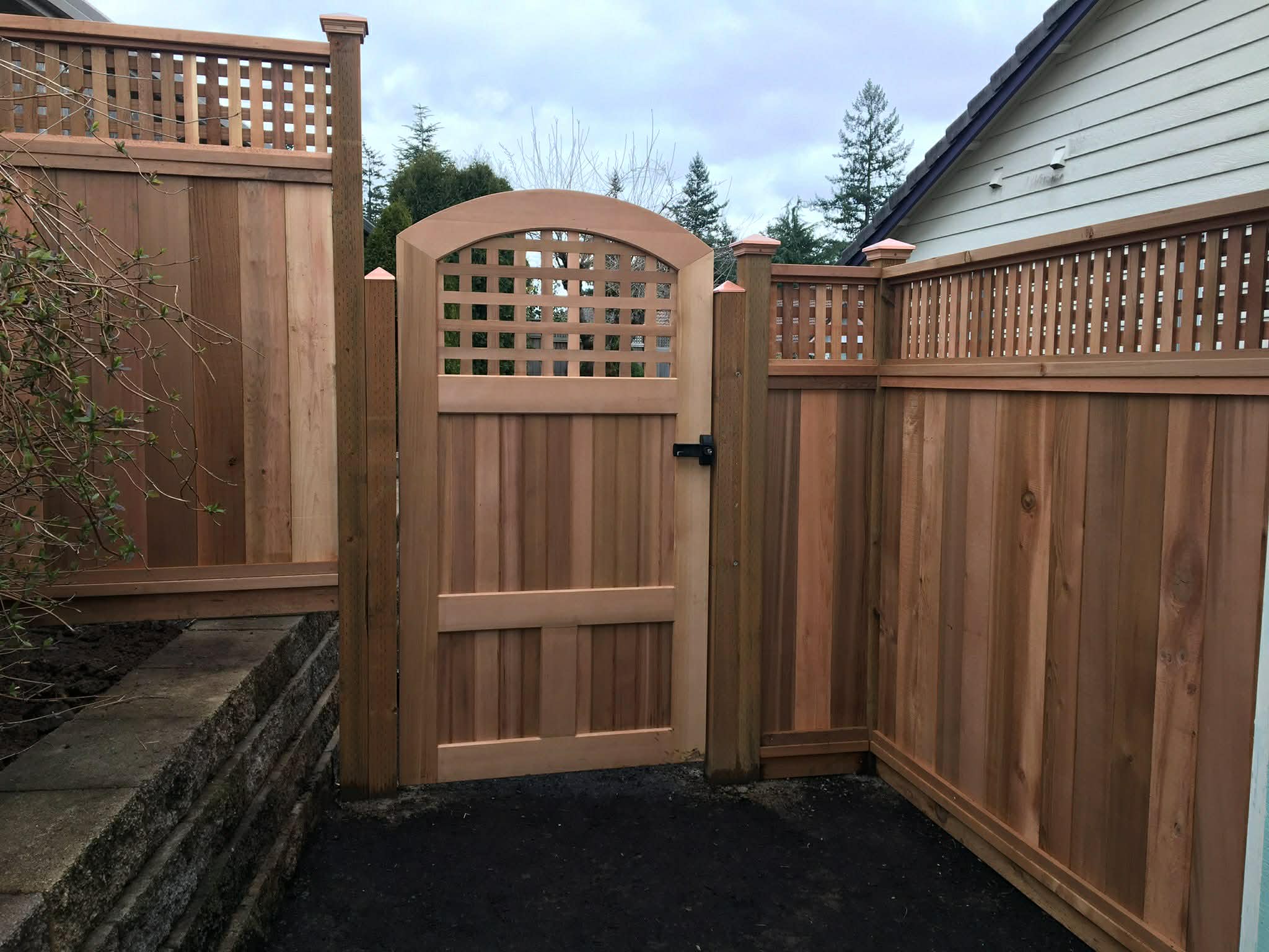 Fence and gate project in Hillsboro, OR
